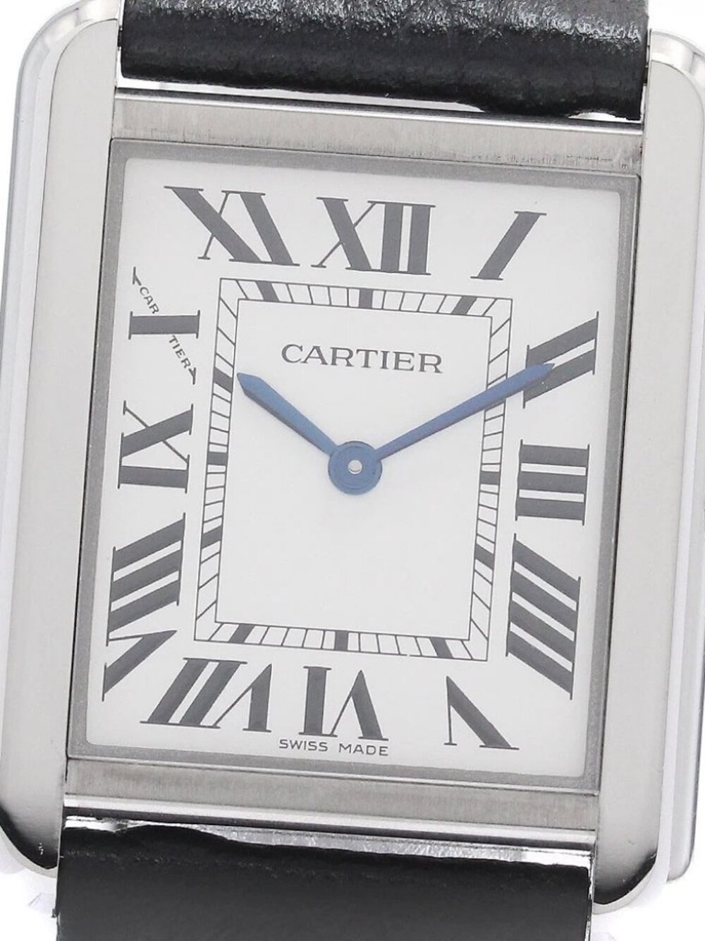 CARTIER Tank solo SM WSTA0030 Silver Dial Quartz Ladies Watch_960843 - Picture 1 of 7